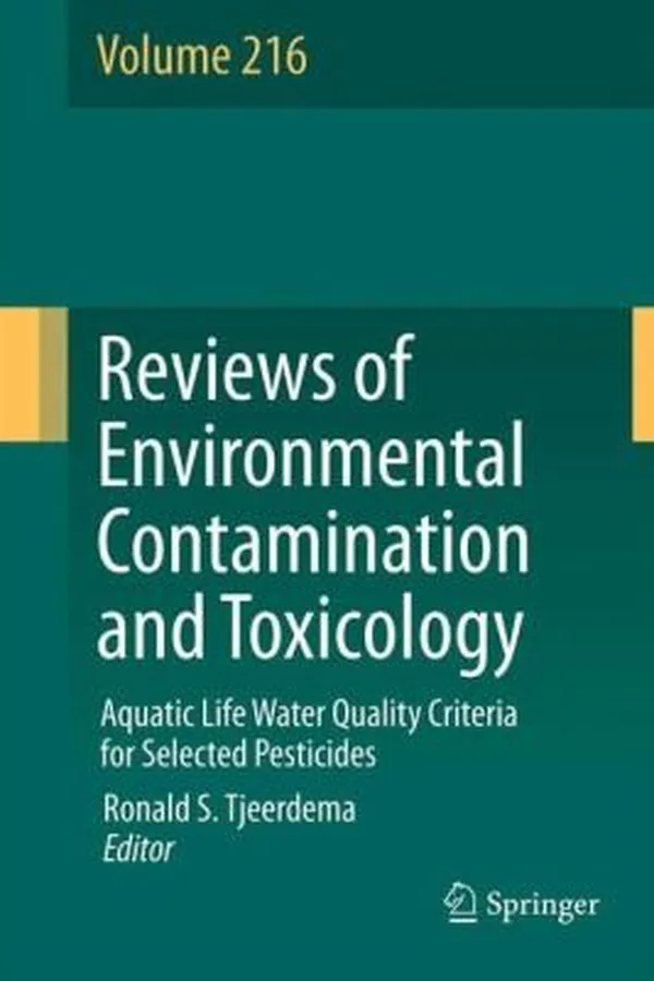 Capa de Reviews Of Environmental Contamination And Toxicology