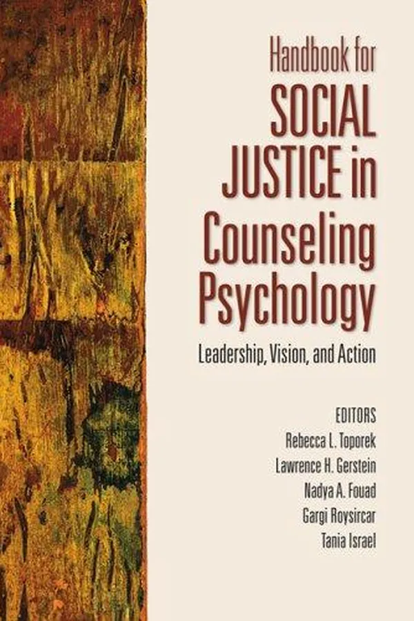 Capa de Handbook for social justice in counseling psychology