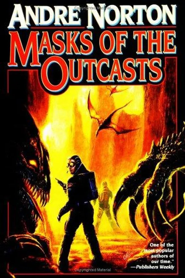 Capa de Masks of the outcasts