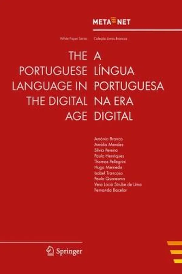 Capa de The Portuguese Language In The Digital Age A Lingua Portuguesa Na Era Digital