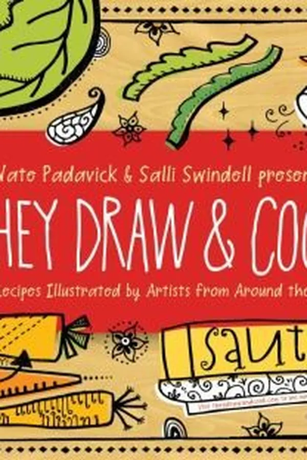 Capa de They Draw Cook 107 Recipes Illustrated By Artists From Around The World