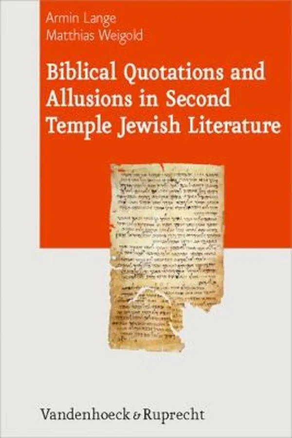 Capa de Biblical Quotations And Allusions In Second Temple Jewish Literature