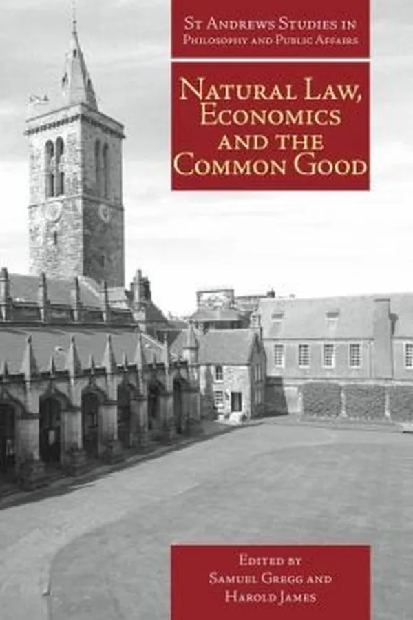 Capa de Natural Law Economics And The Common Good