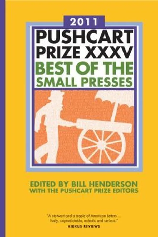 Capa de Pushcart Prize XXXV