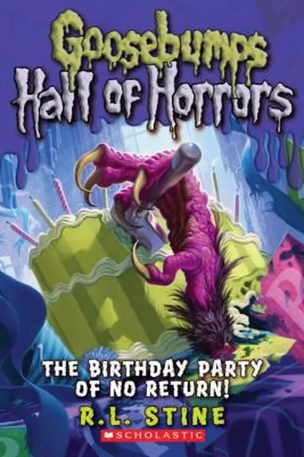 Capa de Goosebumps Hall of Horrors - The Birthday Party of No Return
