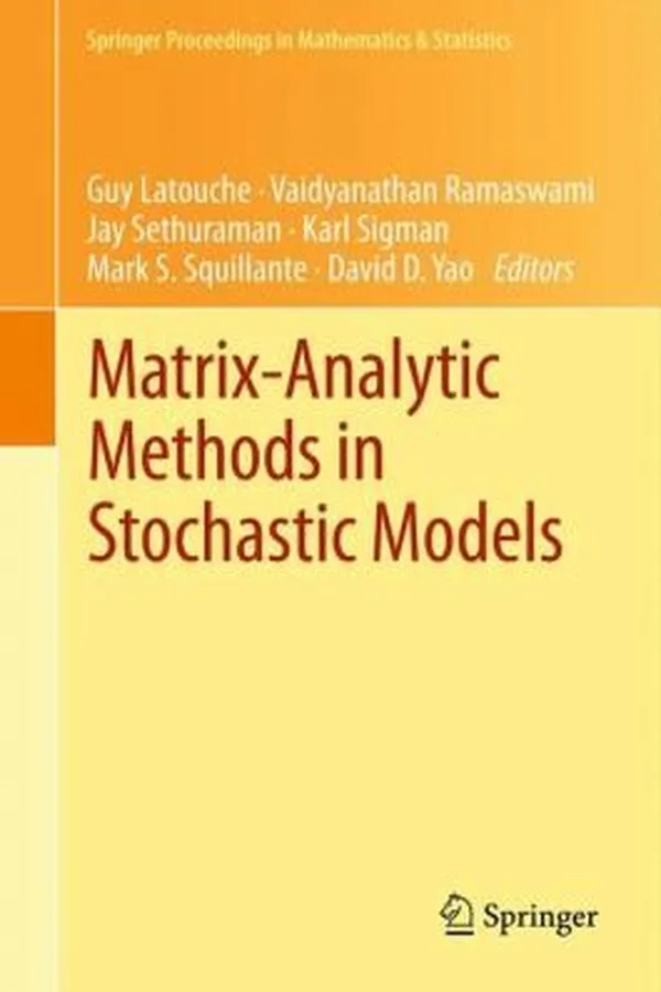 Cover of Matrixanalytic Methods In Stochastic Models