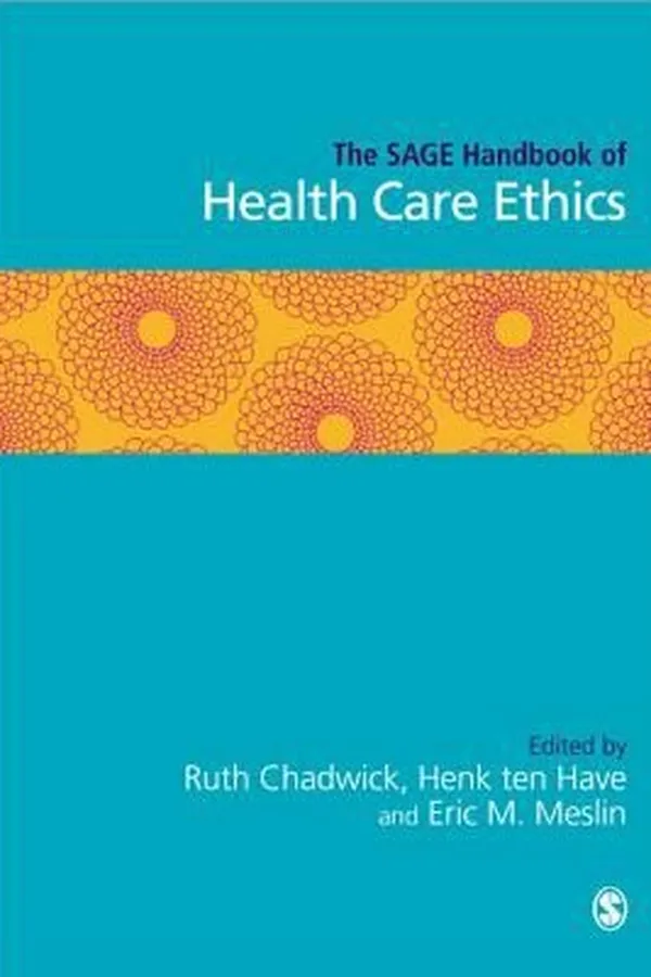 Capa de The Sage Handbook Of Health Care Ethics Core And Emerging Issues
