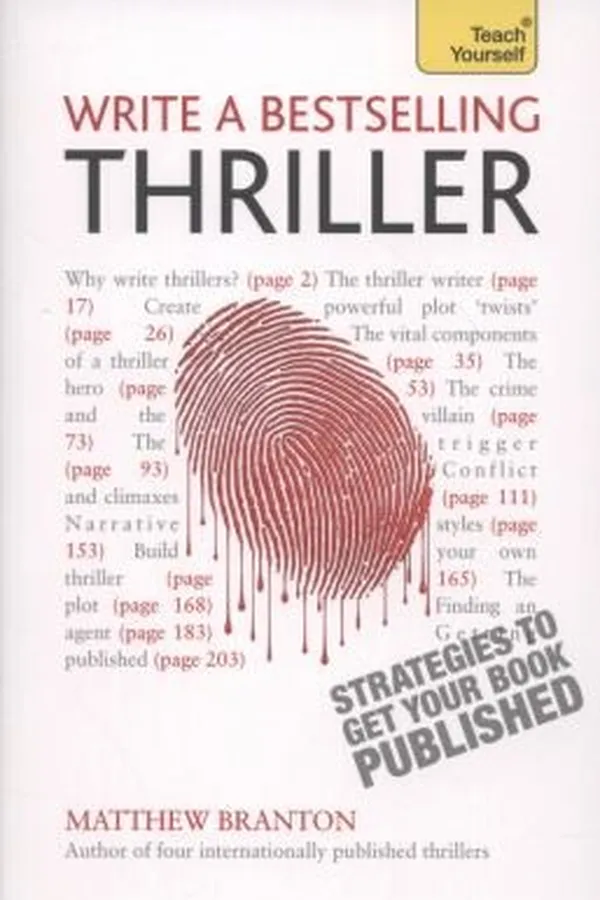 Capa de Write A Bestselling Thriller Teach Yourself Strategies To Get Your Book Published