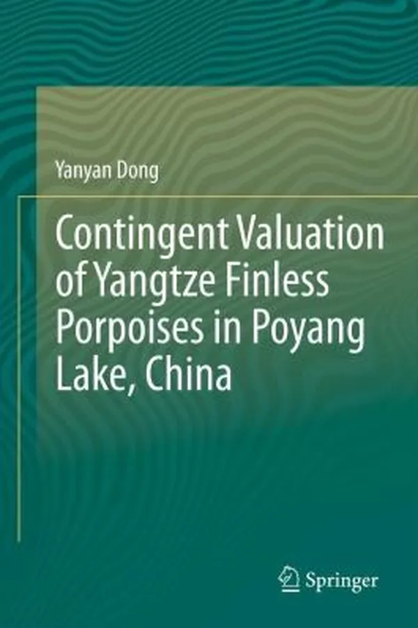 Capa de Contingent Valuation Of Yangtze Finless Porpoises In Poyang Lake China
