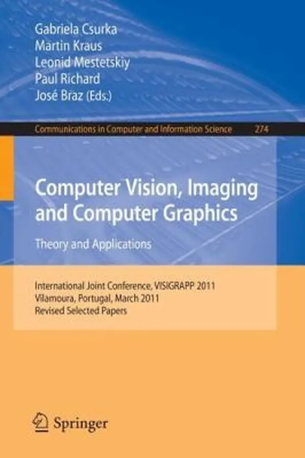 Cover of Computer Vision Imaging And Computer Graphics Theory And Applications