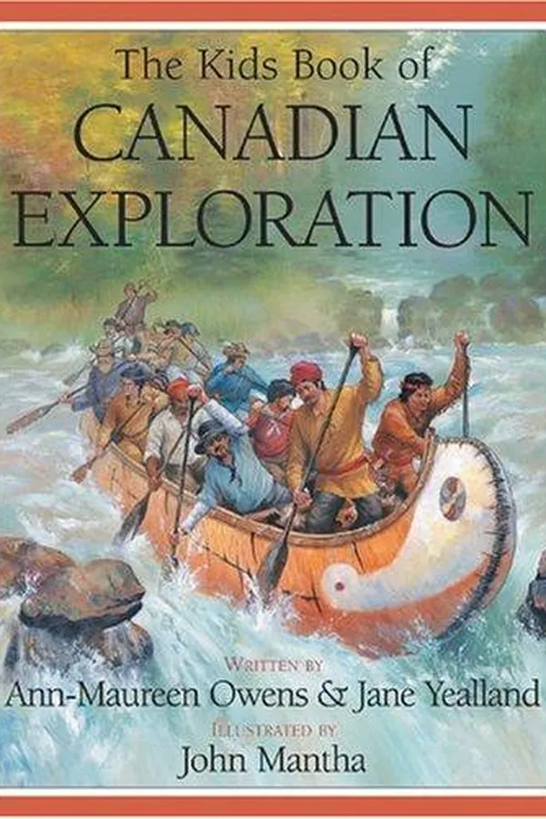 Capa de The kids book of Canadian exploration