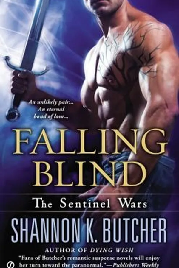 Capa de Falling Blind The Sentinel Wars