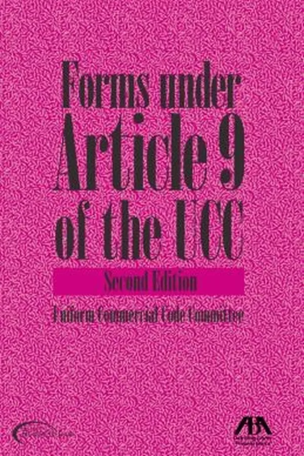 Capa de Forms Under Article 9 of the UCC With CDROM