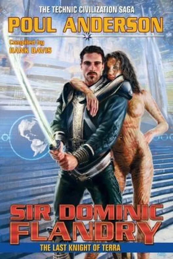 Capa de Sir Dominic Flandry The Last Knight Of Terra