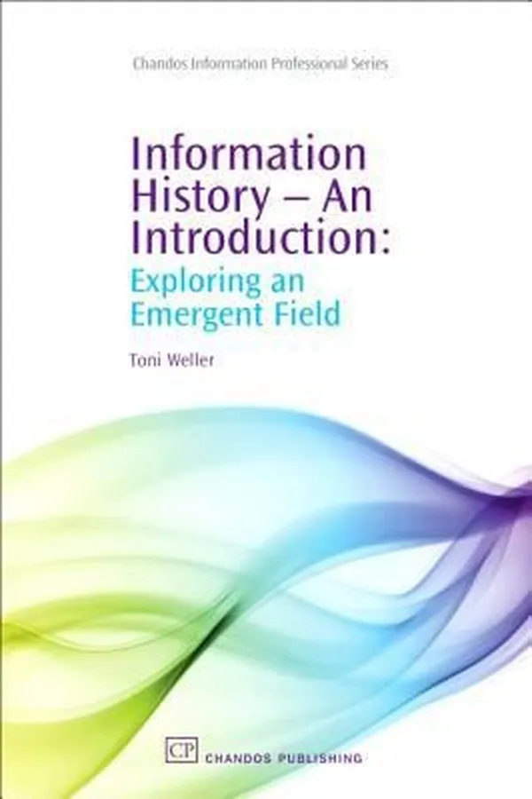 Capa de Information History  An Introduction Hb