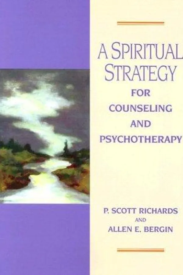 Capa de A spiritual strategy for counseling and psychotherapy