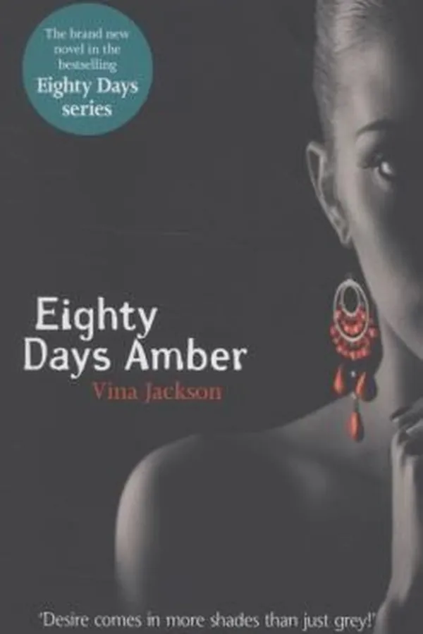 Capa de Eighty Days Amber