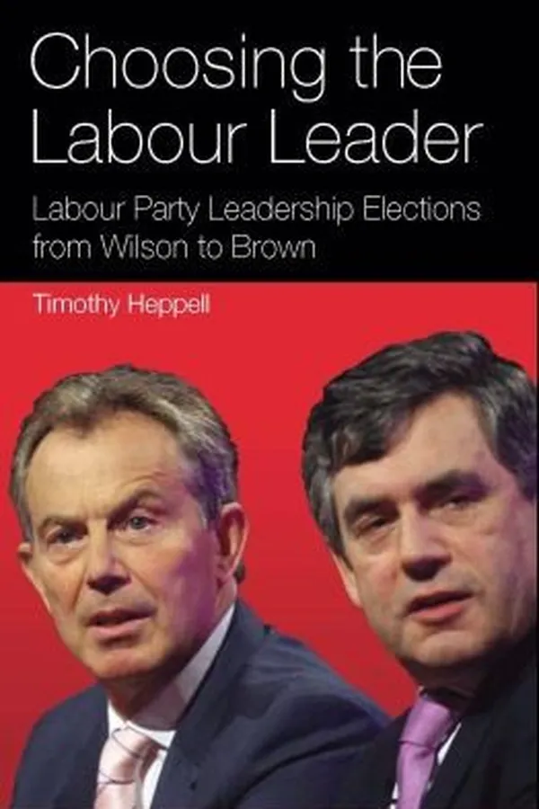 Capa de Choosing the Labour Leader
            
                International Library of Political Studies