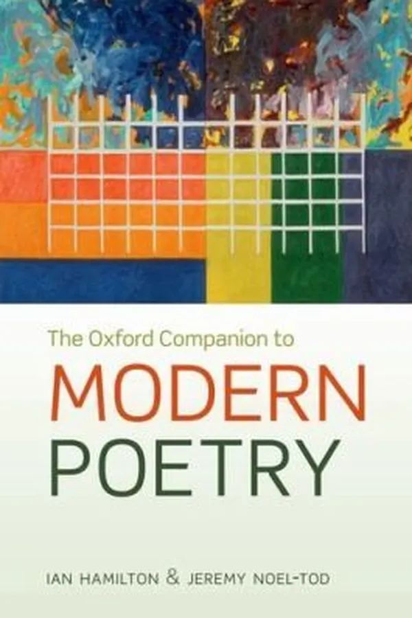 Capa de The Oxford Companion to Modern Poetry in English