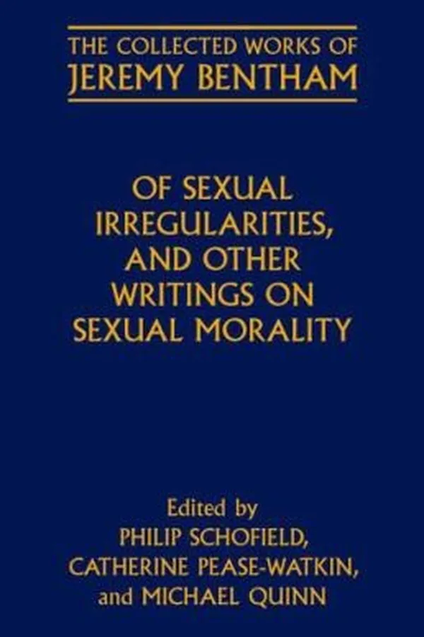 Capa de Of Sexual Irregularities And Other Writings On Sexual Morality