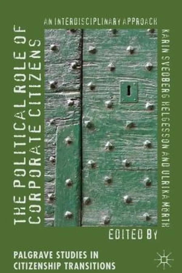 Capa de The Political Role Of Corporate Citizens An Interdisciplinary Approach