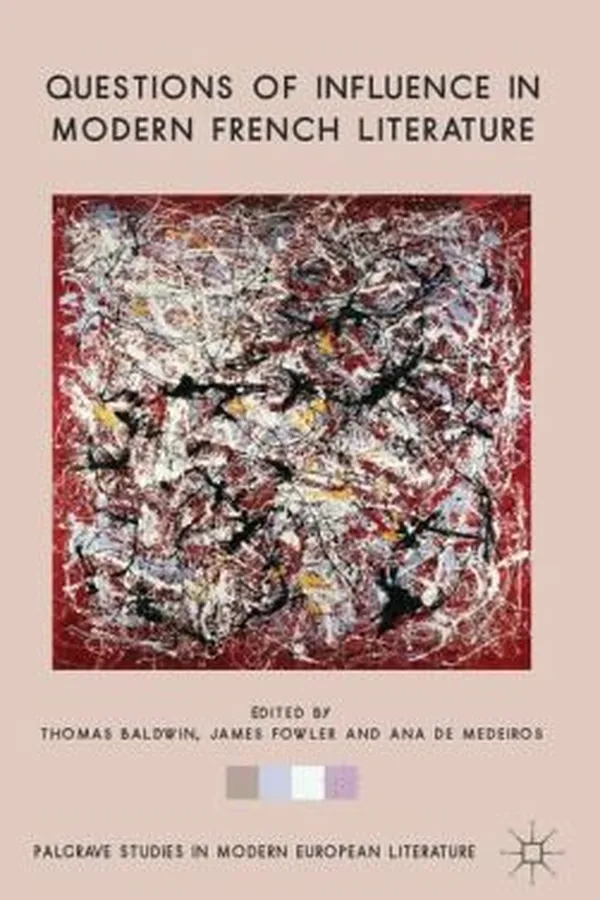 Capa de Questions Of Influence In Modern French Literature