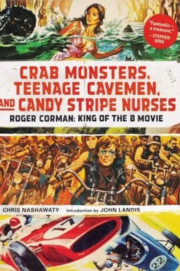 Capa de Crab Monsters Teenage Cavemen And Candy Stripe Nurses Roger Corman King Of The B Movie