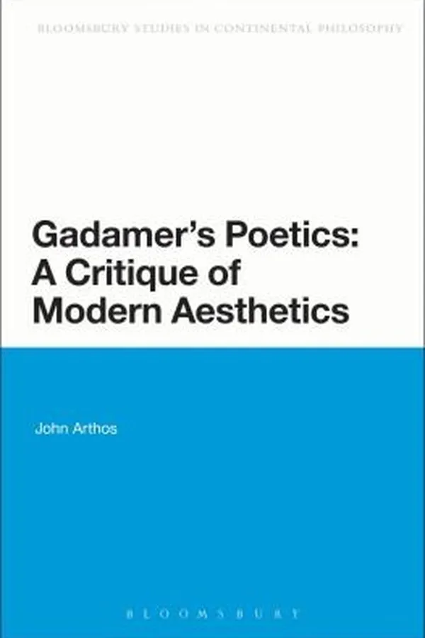 Capa de Gadamers Poetics A Critique Of Modern Aesthetics
