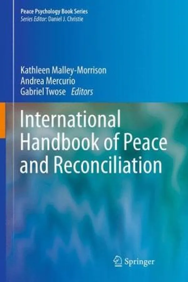 Capa de International Handbook Of Peace And Reconciliation