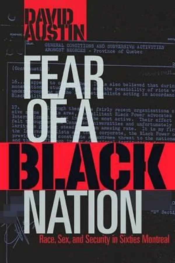 Capa de Fear Of A Black Nation Race Sex And Security In Sixties Montreal