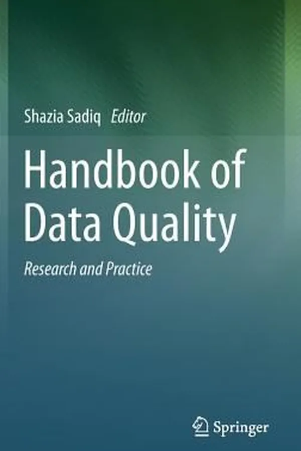 Cover of Handbook Of Data Quality Research And Practice
