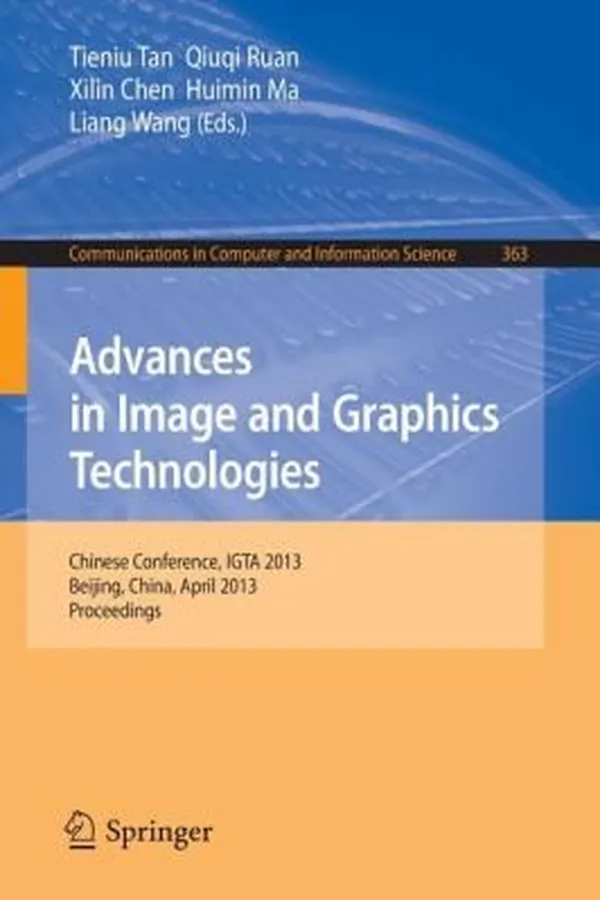 Capa de Advances In Image And Graphics Technologies Chinese Conference Igta 2013 Beijing China April 23 2013 Proceedings