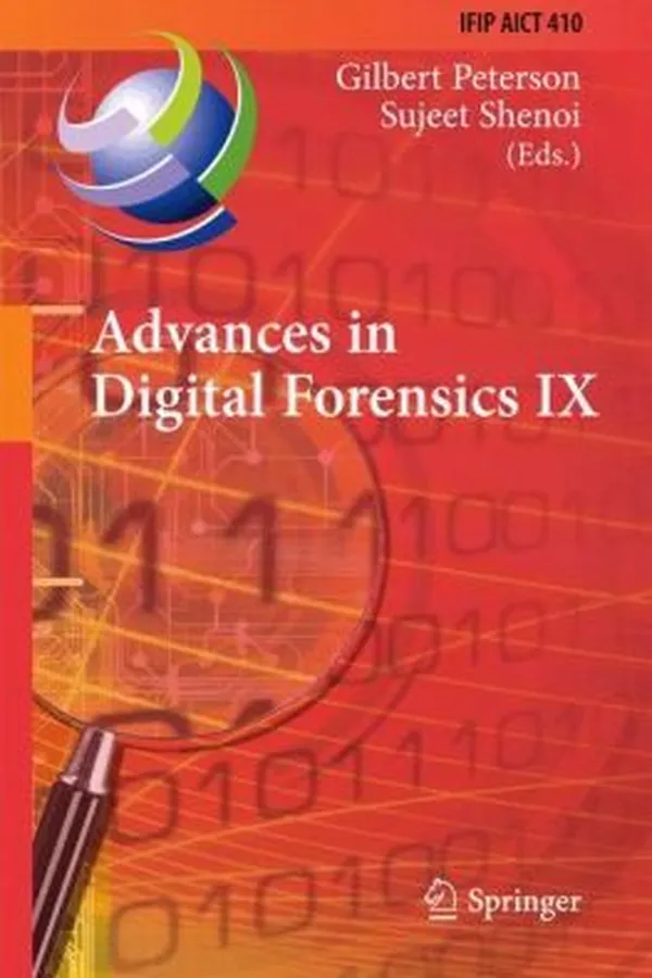Capa de Advances In Digital Forensics Ix 9th Ifip Wg 119 International Conference On Digital Forensics Orlando Fl Usa January 2830 2013 Revised Selected Papers