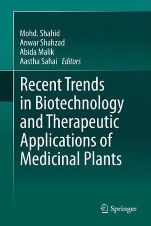 Capa de Recent Trends In Biotechnology And Therapeutic Applications Of Medicinal Plants