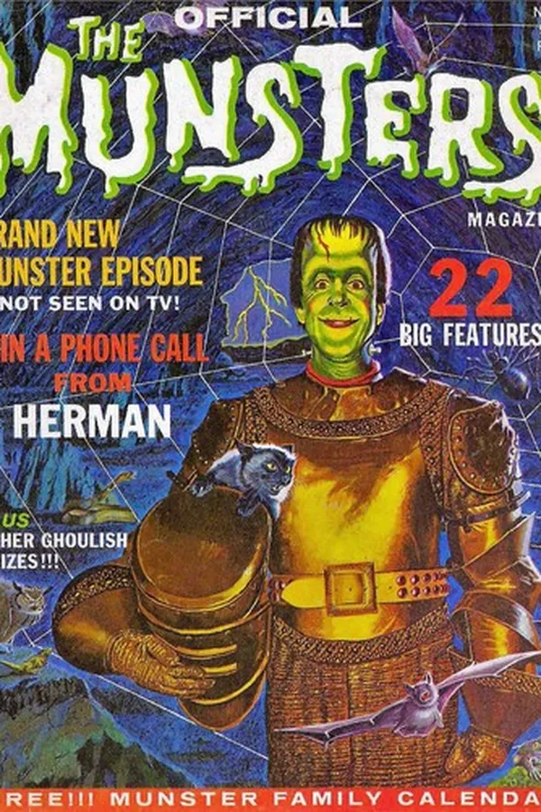 Capa de The Official Munsters Magazine