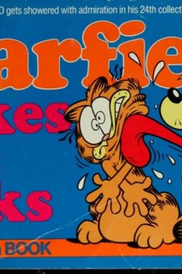 Capa de Garfield takes his licks