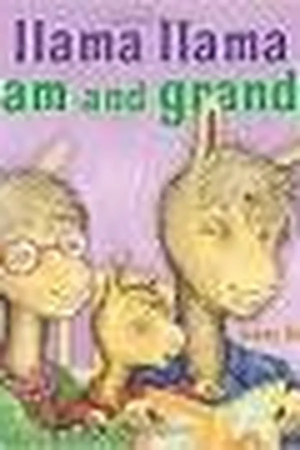Capa de Llama Llama Gram and Grandpa