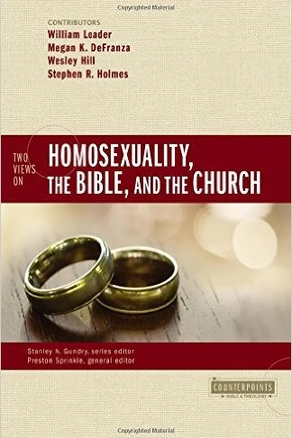Capa de Two Views on Homosexuality, the Bible, and the Church (Counterpoints