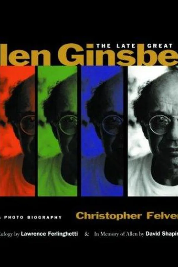 Capa de The Late Great Allen Ginsberg
