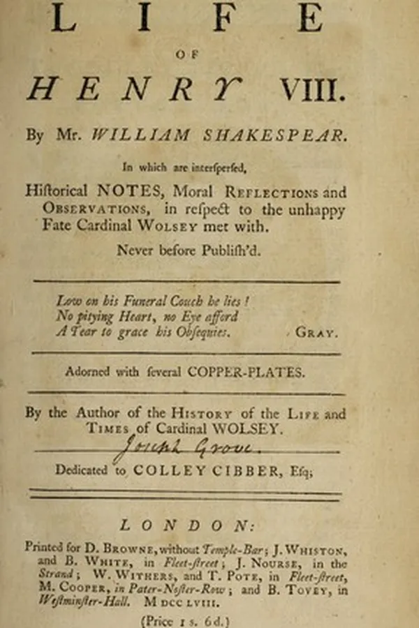 Capa de King Henry VIII