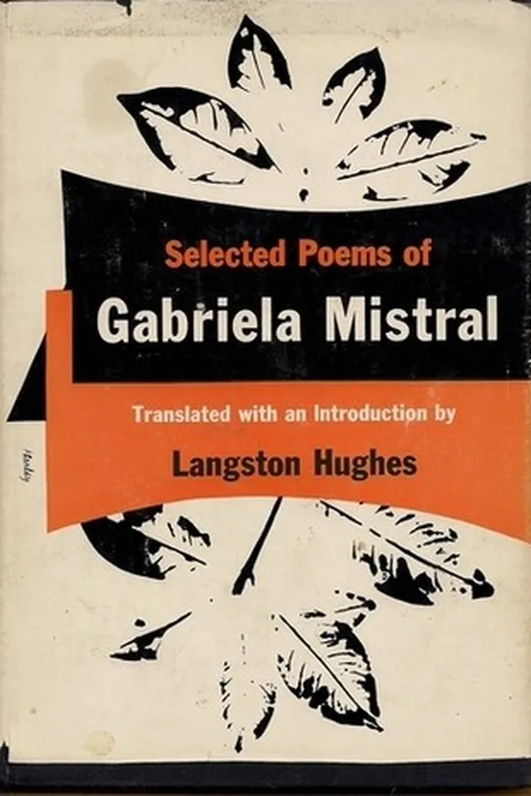 Capa de Selected poems of Gabriela Mistral [pseud.]  Translated by Langston Hughes