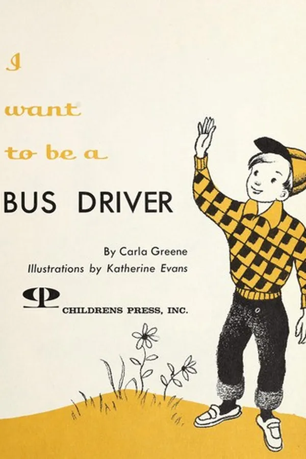 Capa de I want to be a bus driver