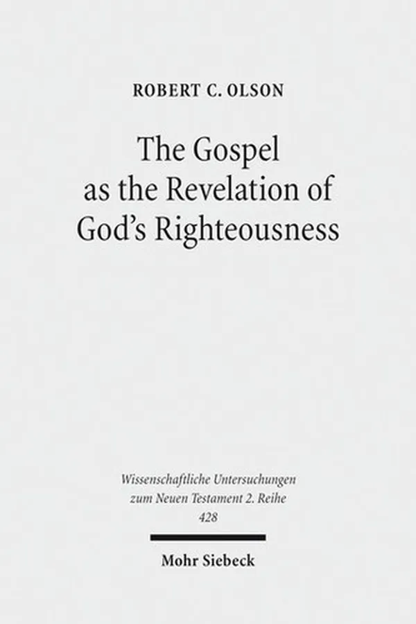 Capa de The Gospel as the Revelation of God's Righteousness