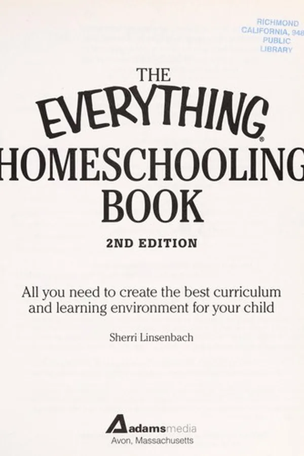 Capa de The everything homeschooling book