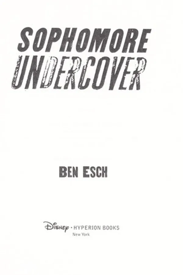 Capa de Sophomore undercover