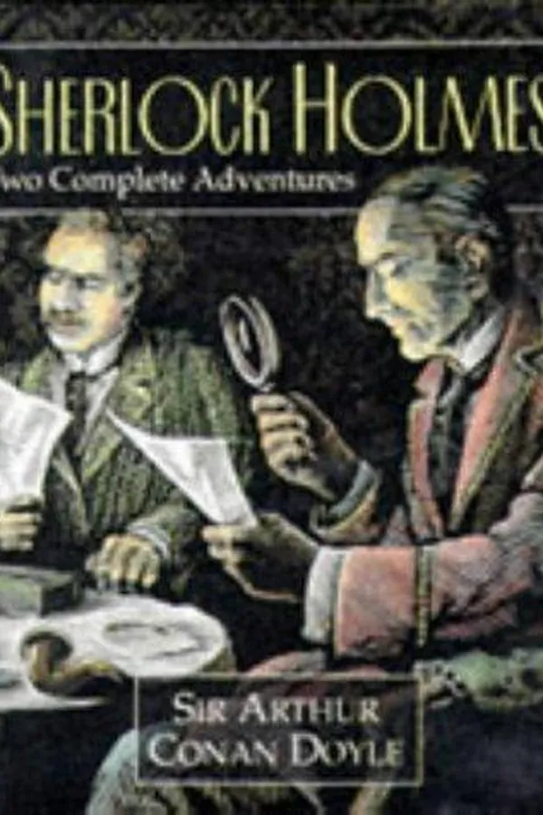 Capa de Sherlock Holmes. Two Complete Adventures (Adventure of the Blue Carbuncle / Five Orange Pips)