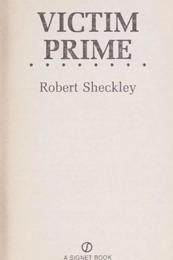 Cover of Victim Prime