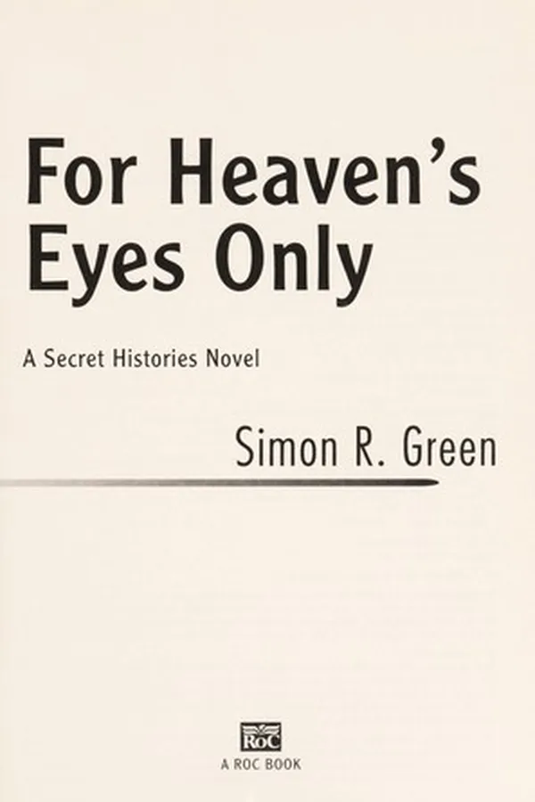 Capa de For heaven's eyes only