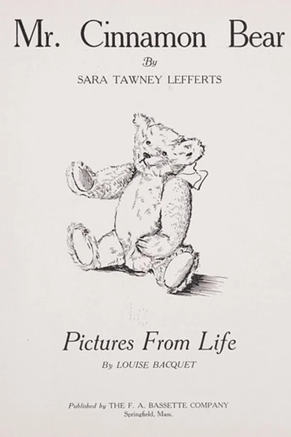 Capa de Mr. Cinnamon Bear