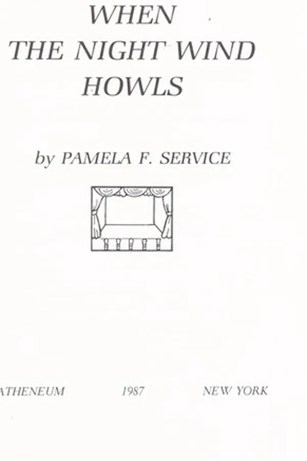 Capa de When the night wind howls